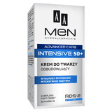 AA Men Intensive 50+, crema facial reconstructora, 50 ml