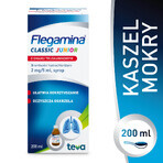 Flegamina Junior 2 mg/ 5 ml, aardbeiensmaak, siroop, 200 ml