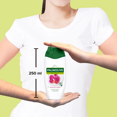 Palmolive Naturals, gel de duș cremos, orhidee și lapte, 750 ml