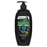 Palmolive Men, gel de ducha y champú 3 en 1, Refrescante, 750 ml