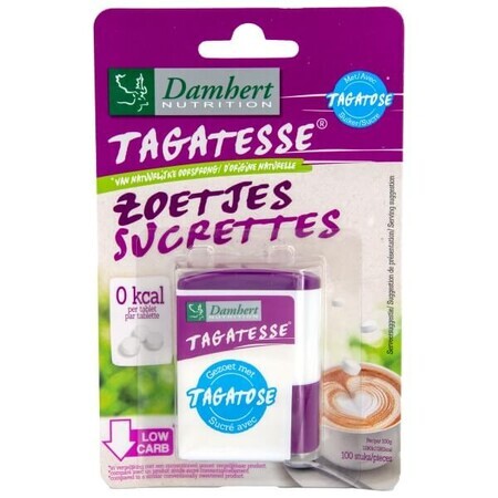 Tagatesse edulcorante dispensador, 100 comprimidos, Damhert