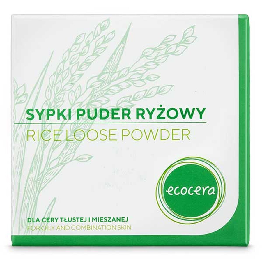 Ecocera, polvo suelto de arroz, 15 g