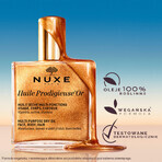 Nuxe Huile Prodigieuse Or, aceite seco con partículas de oro para cuerpo, rostro y cabello, 50 ml