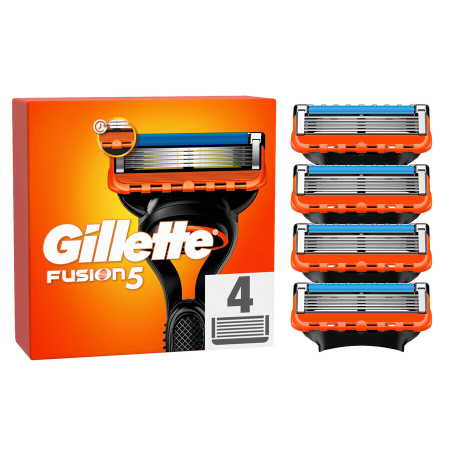 Gillette Fusion Manuale, cartucce di ricambio, 4 pezzi