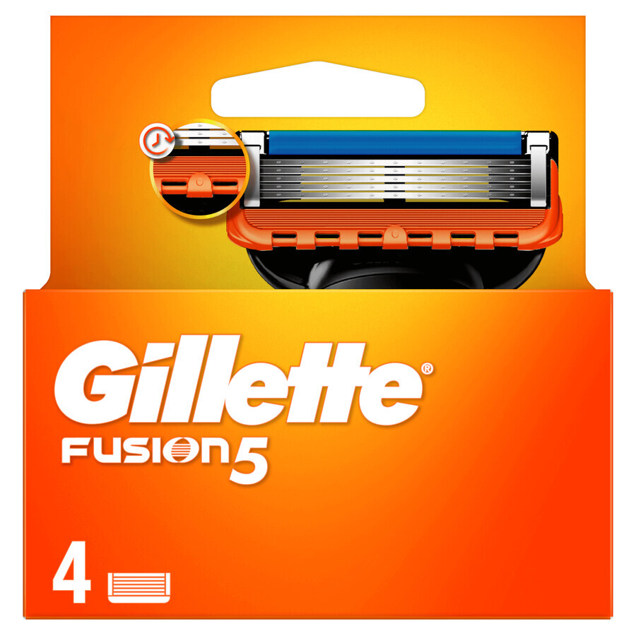 Gillette Fusion Manuale, cartucce di ricambio, 4 pezzi