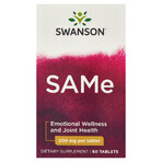 Swanson SAMe 200 mg, 60 tabletten