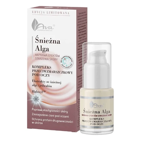 AVA Snow Alga, complejo antiarrugas para ojos, 15 ml