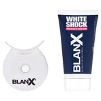 BlanX White Shock, sistem de albire a dinților, pastă de dinți, 50 ml + Blanx Led Bite