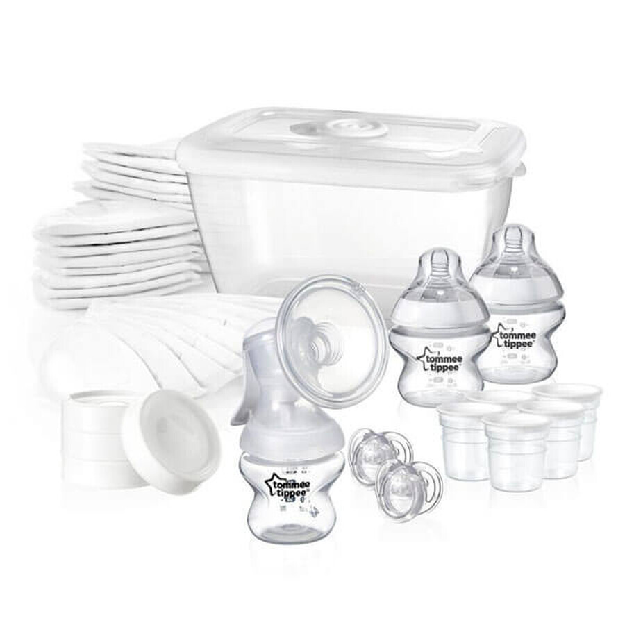 Tommee Tippee Manual Breast Pump and Microwave Sterilizer