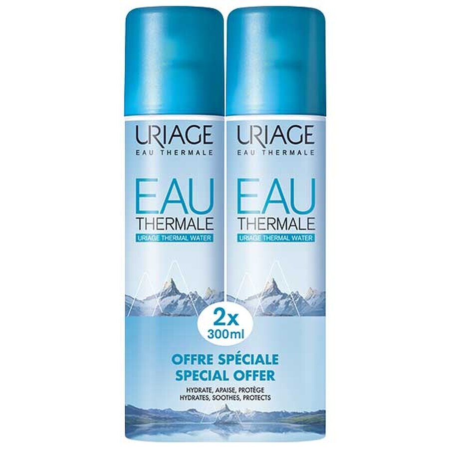 Uriage Eau Thermale, apă termală, 2 x 300 ml