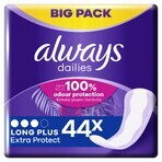 Always Dailies Extra Protect, Damenbinden, Long Plus, 44 Stück