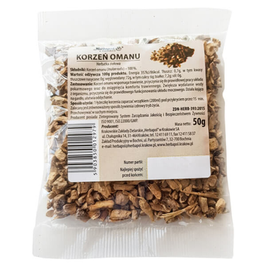 Herbapol Racine d'Oman, tisane, 50 g