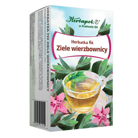 Herbapol Willowherb Fix, infusión de hierbas, 2 gx 20 sobres