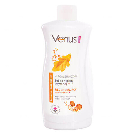 Venus, gel de higiene íntima hipoalergénico, corteza de roble y ácido láctico, stock, 500 ml