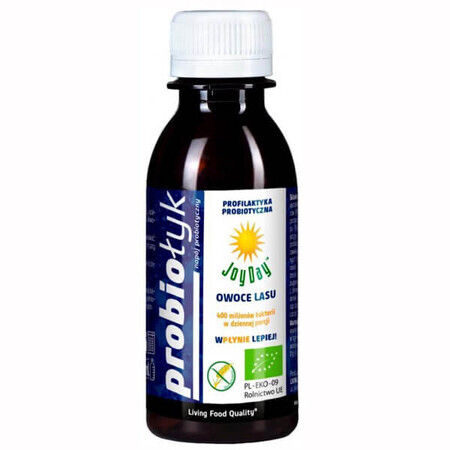 Joy Day Probiotics, bebida, Frutas del bosque, 125 ml