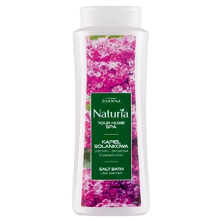 Joanna Naturia Body, kąpiel solankowa o zapachu bzu, 500 ml