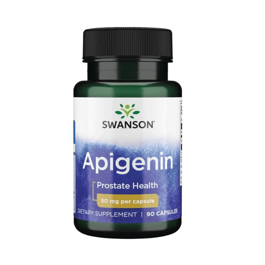 Swanson Apigenin, apigenin, 90 capsules