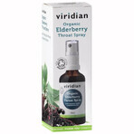 Viridian Bio-Holunderbeer-Rachenspray, 50 ml