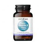 Viridian, Vitamina E 330 mg, 30 cápsulas