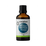 Viridian 100% Organic Milk Thistle Tincture, cardo, gotas orgánicas, 50 ml