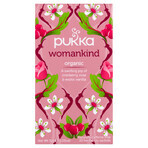 Pukka Womankind Organic, fruit- en kruidenthee, cranberry en roos, gearomatiseerd, 1,5 g x 20 builtjes