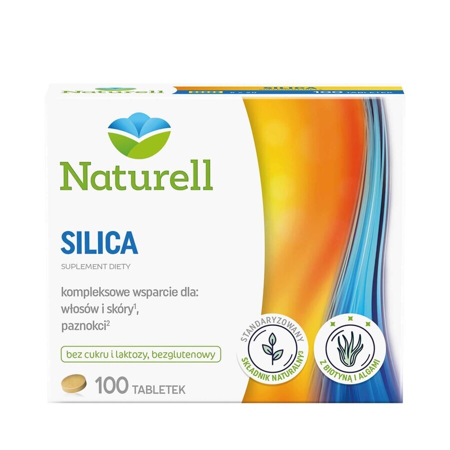 Naturell kiezelzuur, 100 tabletten