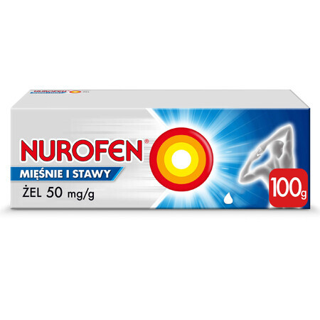 Nurofen Músculos y Articulaciones 50 mg/g, gel, 100 g