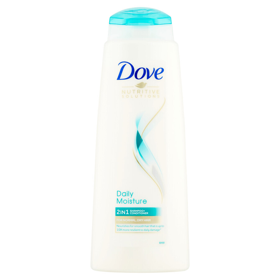 Dove Nutritive Solutions Daily Moisture 2-in-1 Shampoo and Conditioner for Normal Hair 400ml