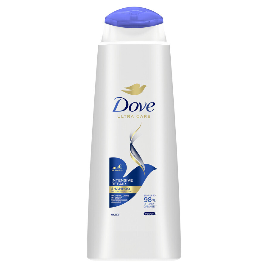 Dove, Nutritive Solutions Intensive Repair, shampoo for damaged hair, 400 ml