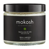 Mokosh, exfoliante corporal con sal, melón con pepino, 300 g