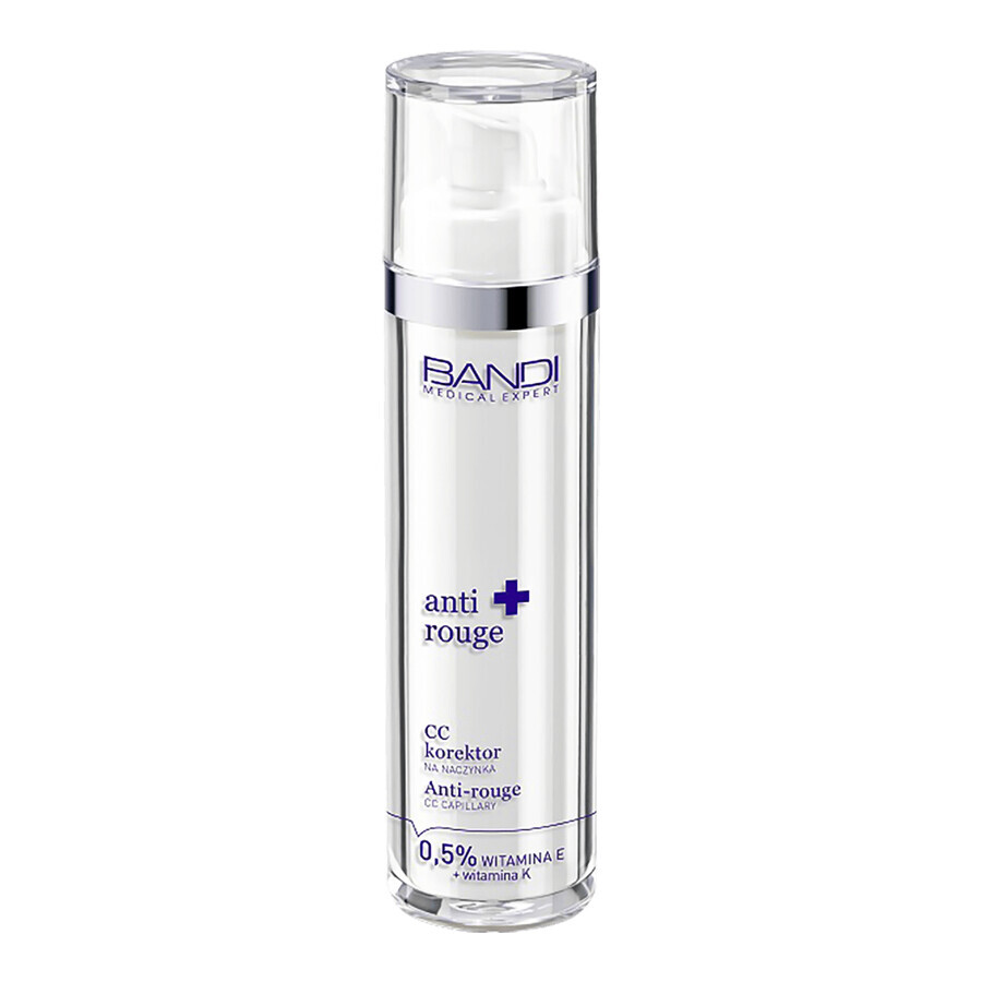 Bandi Medical Anti Rouge, CC correcteur pour les capillaires, 50 ml