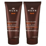 Set Nuxe Men, gel de ducha multifunción, 2 x 200 ml