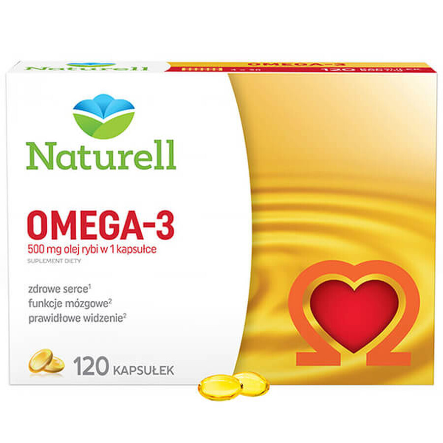 Naturell Omega 3, 120 gélules