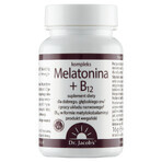 Dr. Jacob's Melatonin + B12 Complex, 60 tablets