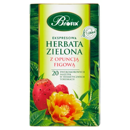 Bi Fix, Verde con tuna, té, 20 sobres