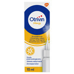 Otrivin Allergy (2,5 mg + 0,25 mg)/ ml, aerosol nasal, 15 ml