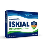 Iskial Max + Knoblauch, für Kinder ab 6 Jahren und Erwachsene, 120 Kapseln