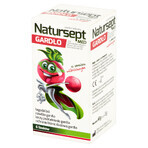 Natursept Med Garganta, piruletas, sabor cereza, 6 unidades