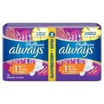 Always Platinum, Damenbinden mit Flügeln, Ultra Normal Plus, 16 Stück