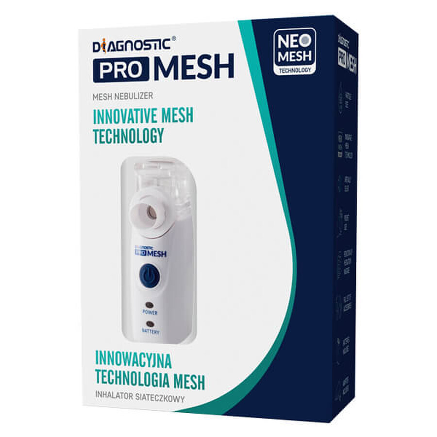 Diagnostic Pro Mesh, inhalateur en filet