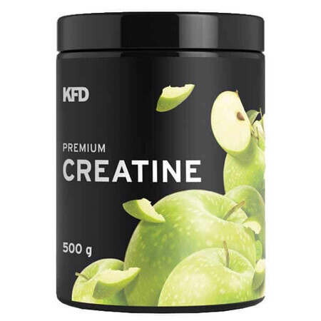 KFD Premium Creatina, sabor manzana verde, 500 g