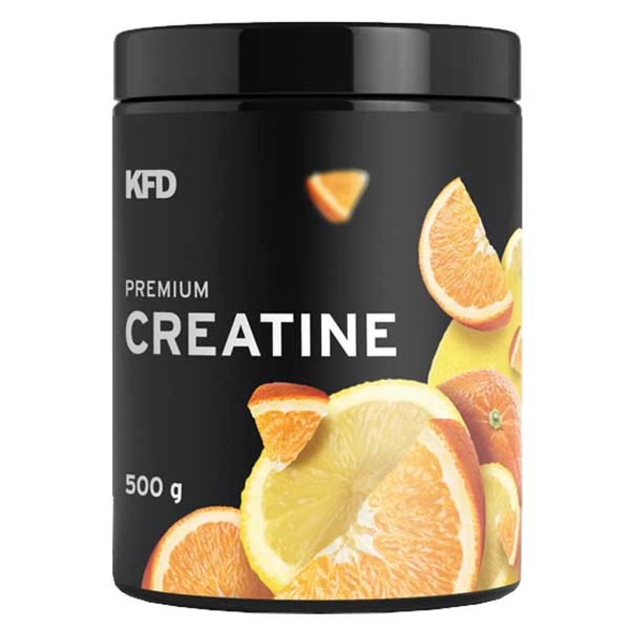 KFD Premium Creatine, gusto arancia e limone, 500 g