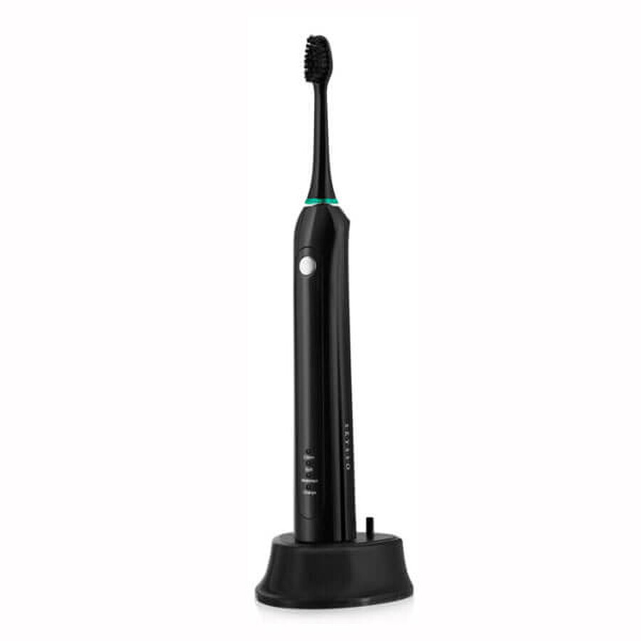 Seysso Carbon Basic, cepillo de dientes sónico, negro, 1 pieza