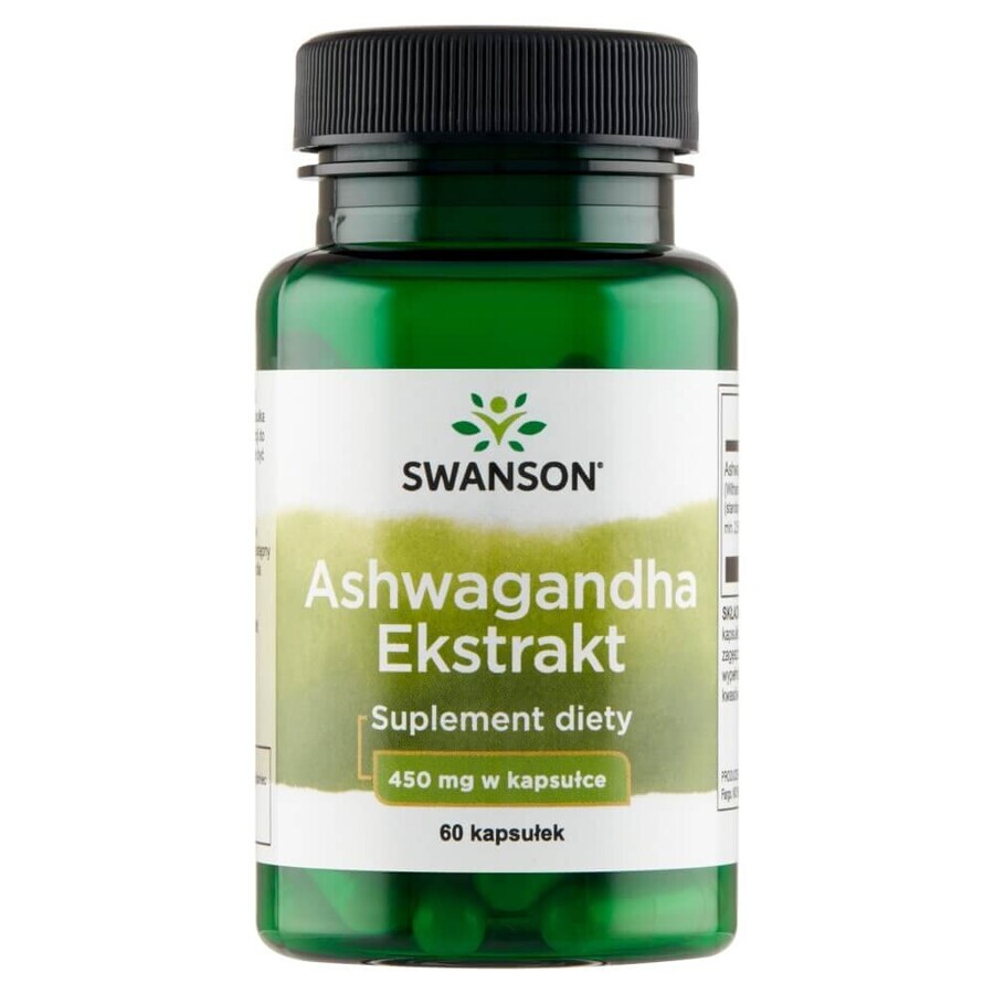 Swanson Ashwagandha Extract, 60 capsule