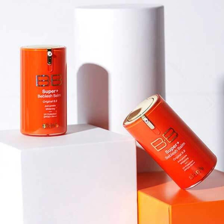 Skin79 BB Super+ Beblesh Balm, crema facial tonificante, naranja, SPF 50+, 40 ml