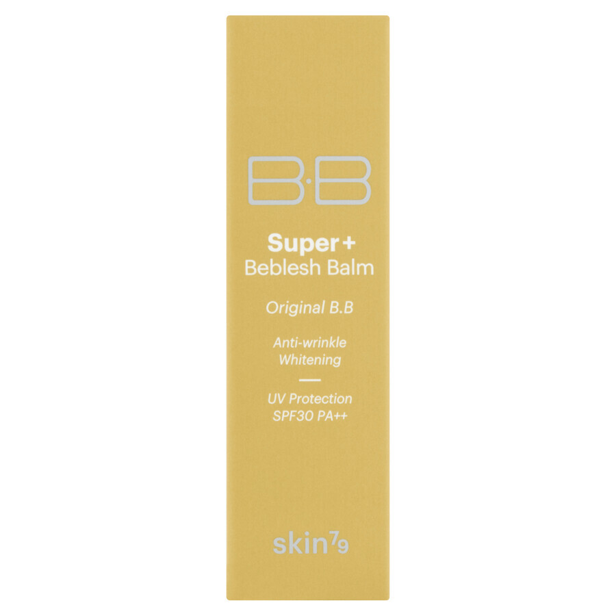 Skin79, BB Super + Beblesh Balm Gold, Facial Toning Cream, 7g