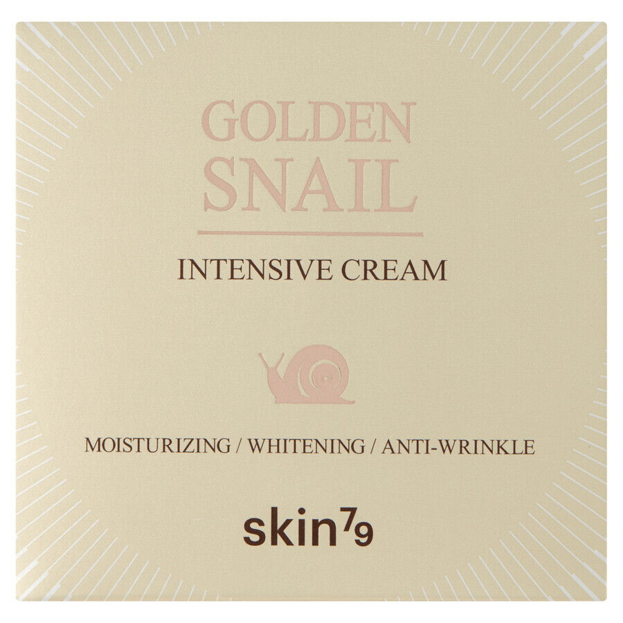 Skin79 Golden Snail Intensive Cream, facial cream with snail mucus, 50 g