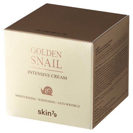 Skin79 Golden Snail Intensive Cream, facial cream with snail mucus, 50 g