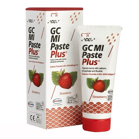 GC MI Paste Plus, topische Paste, Erdbeergeschmack, 35 ml