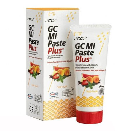 GC MI Paste Plus, pasta per uso topico, gusto tutti-frutti, 35 ml